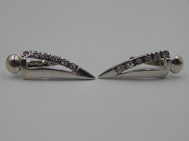 Срібні сережки з цирконієм (33220351) 3