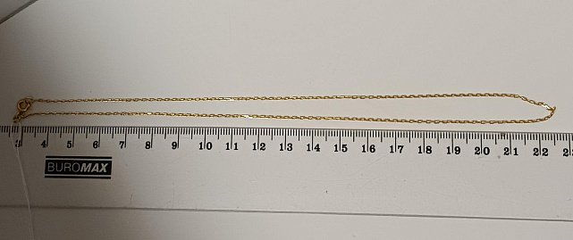 Ланцюг із жовтого золота з плетінням Якірне (33680819) 1