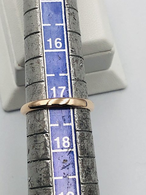 Кольцо из красного и белого золота с бриллиантом (-ми)  (33064594) 2