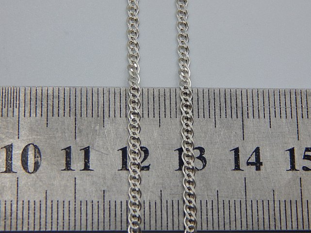 Серебряная цепь с плетением Нонна (33436799) 4