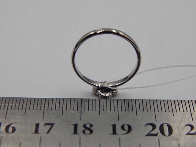 Серебряное кольцо с эмалью (31276104) 3