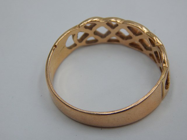 Кольцо из красного золота (30014989) 6