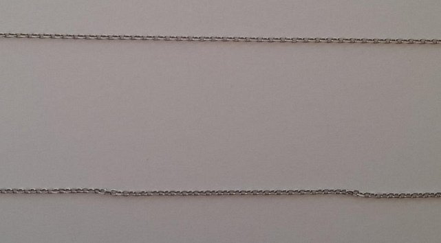 Серебряная цепь с плетением Якорное (30531974) 0