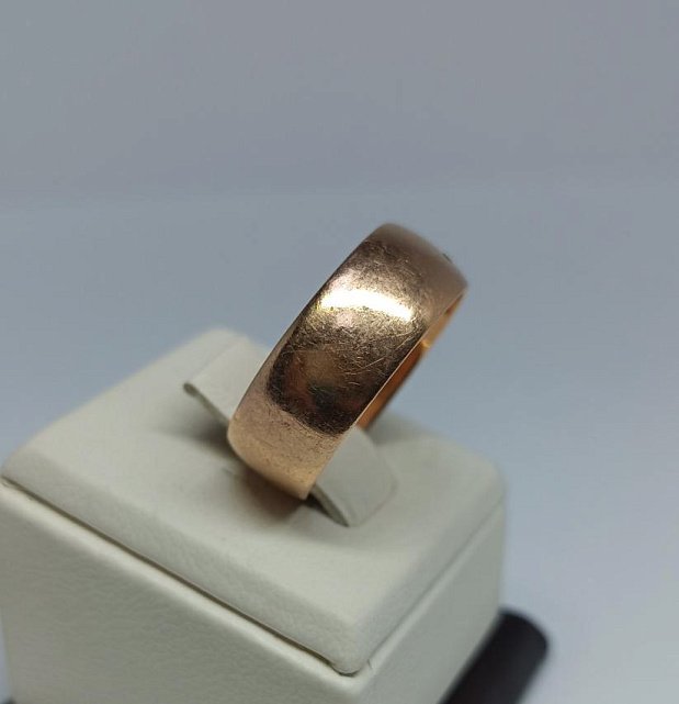 Обручальное кольцо из красного золота (33696302)  1
