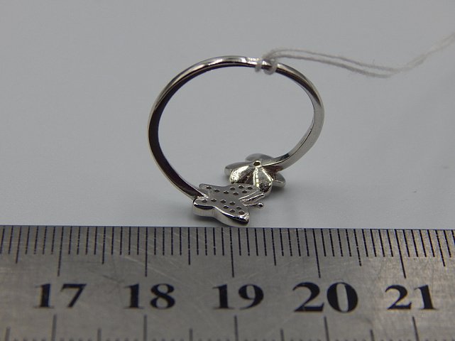 Срібна каблучка з цирконієм (31060254) 0