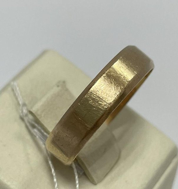 Обручальное кольцо из красного золота (33965365) 1