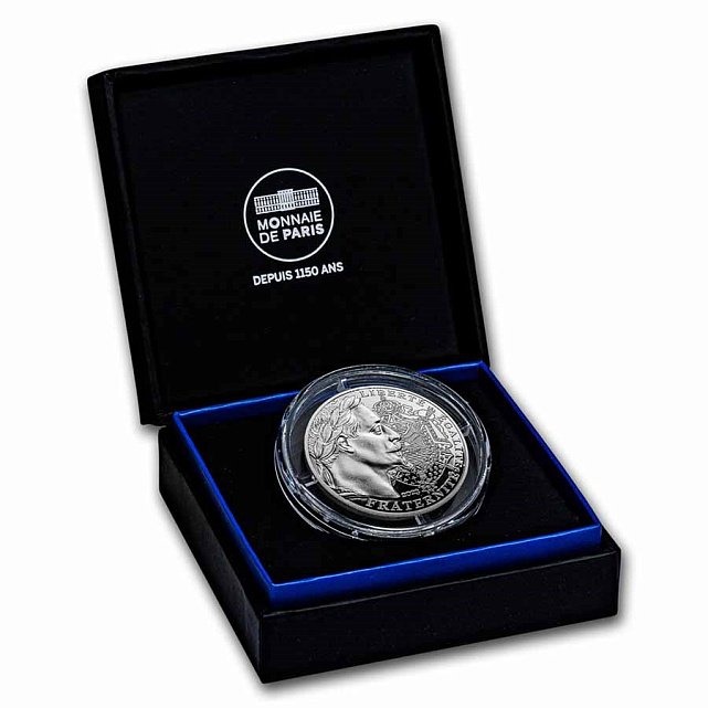 Срібна монета 1/2oz Золото Франції: Наполеон 20 Євро 2023 Франція (30730970) 4