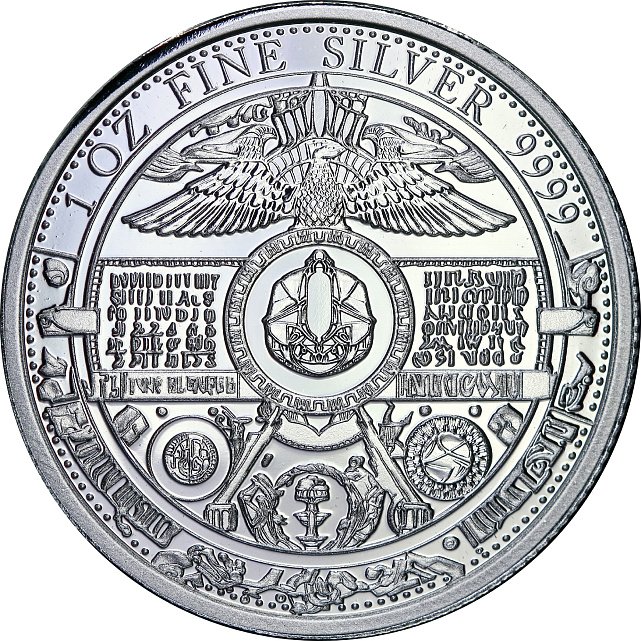 Срібна монета 1oz Штучний Інтелект 5000 франків КФА 2023 Чад (32935153) 9
