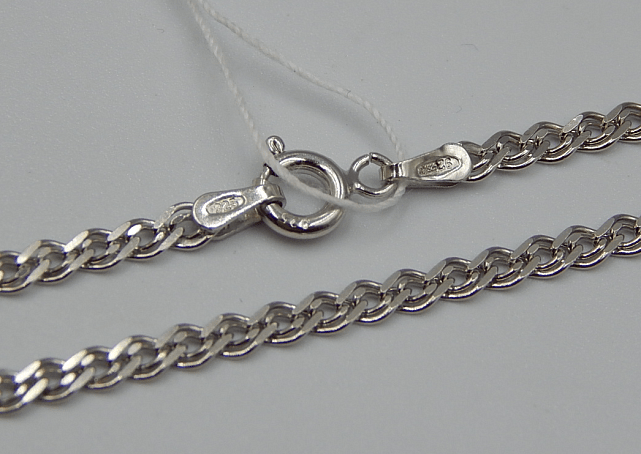 Серебряная цепь с плетением Нонна (30667478) 0
