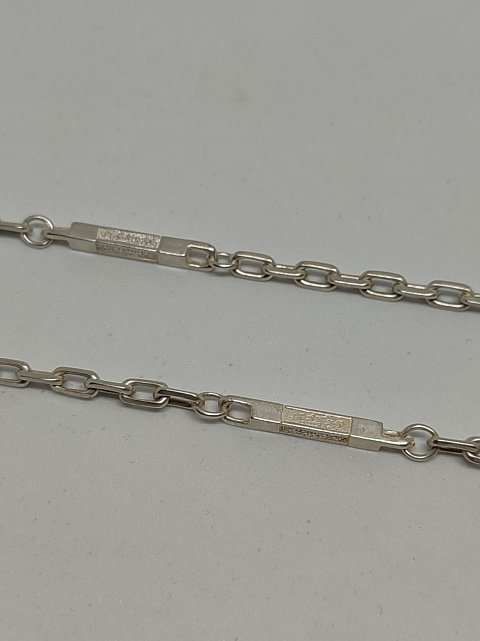 Серебряная цепь с плетением Якорное (30579727) 1