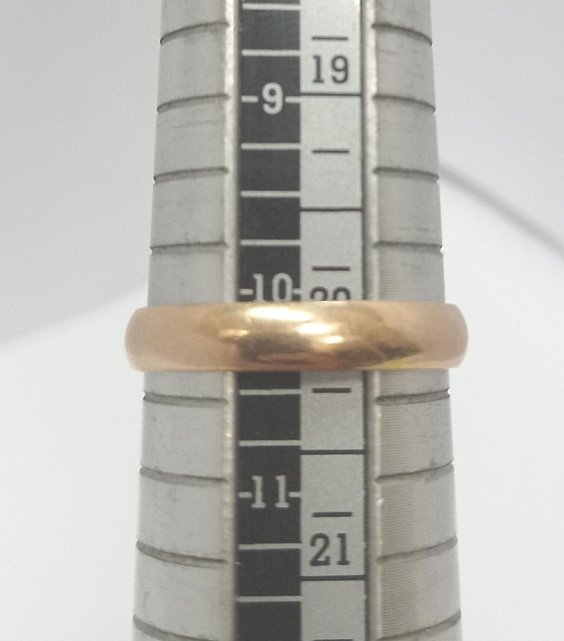 Обручальное кольцо из красного золота (33453907) 1