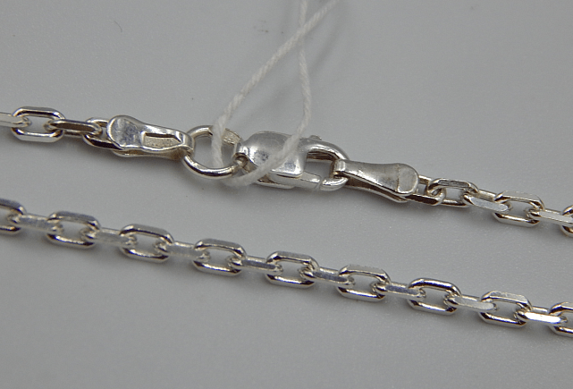 Серебряная цепь с плетением Якорное (33341854) 0