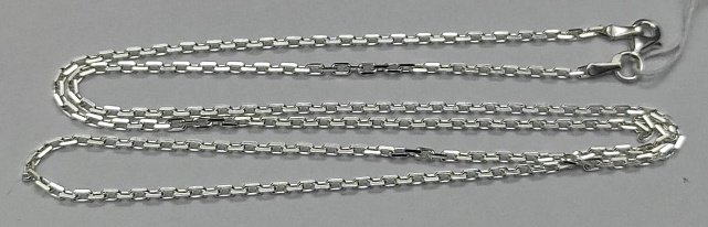 Серебряная цепь с плетением Якорное (30404834) 1