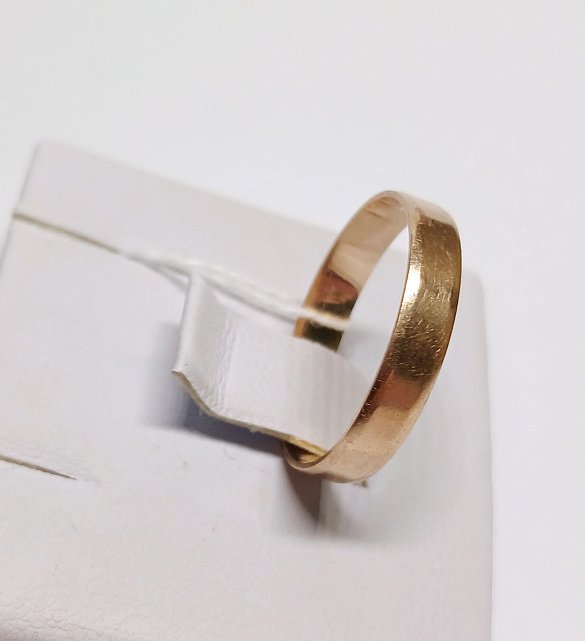 Обручальное кольцо из красного золота (33532309)  1