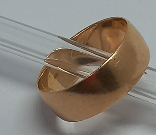 Обручальное кольцо из красного золота (33696158) 3