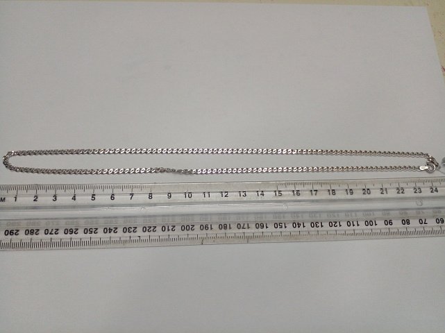 Срібний ланцюг із плетінням Нонна (31162863)  2