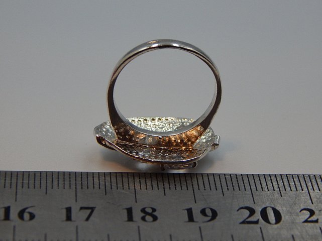 Серебряное кольцо с цирконием (30500270) 4
