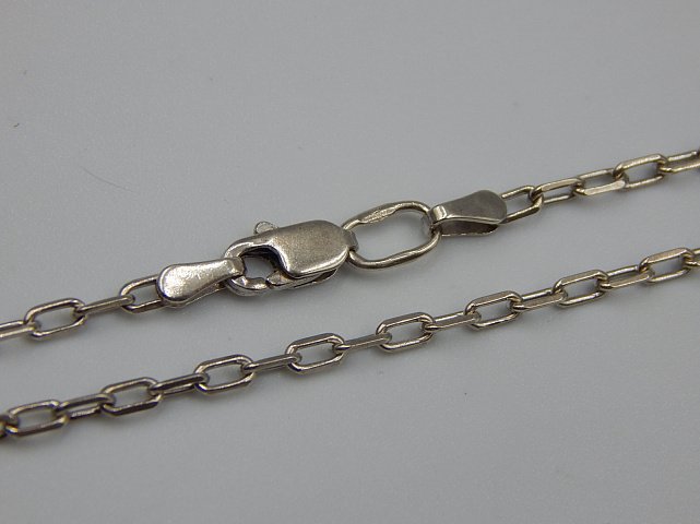 Серебряная цепь с плетением Якорное (32557373) 0