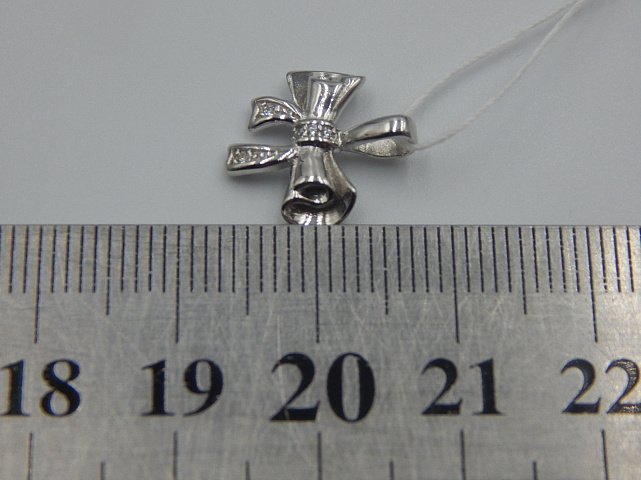Срібний кулон із цирконієм (33752469) 3