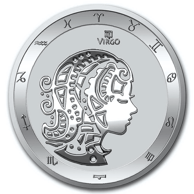 Серебряная монета 1oz Дева 5 долларов 2021 Токелау (31843710) 0