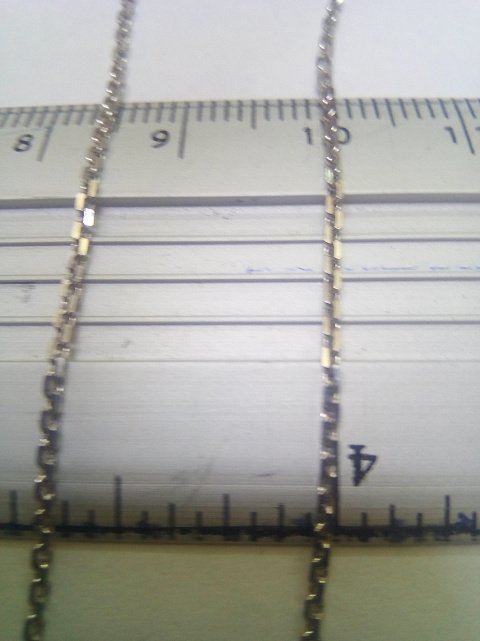 Серебряная цепь с плетением Якорное (30519879) 2