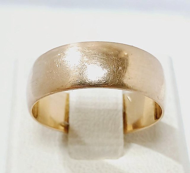 Обручальное кольцо из желтого золота (33905783) 0