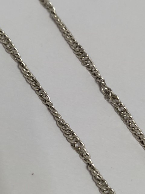 Серебряная цепь с плетением Фантазийное (33666789) 1