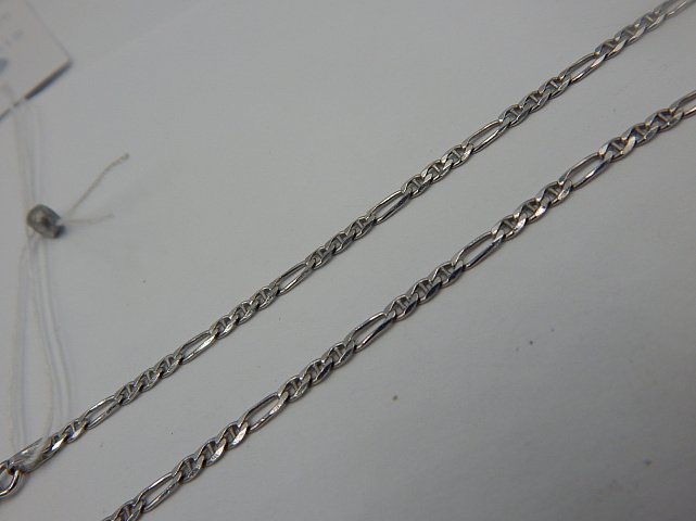 Серебряная цепь c плетением Картье (29496964) 1