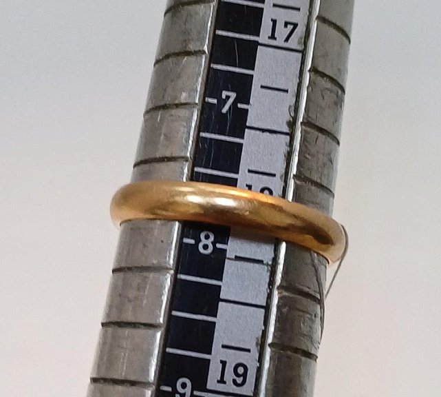 Обручальное кольцо из красного золота (33759263) 2