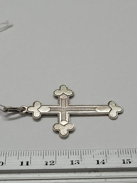 Срібний підвіс-хрест (30719757) 2