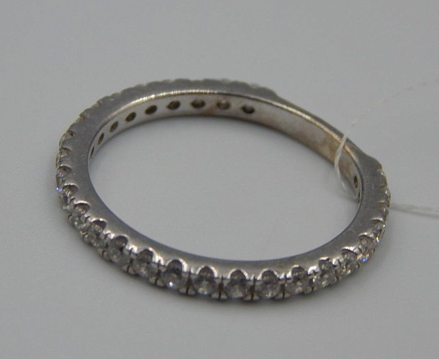 Серебряное кольцо с цирконием (32504854) 3