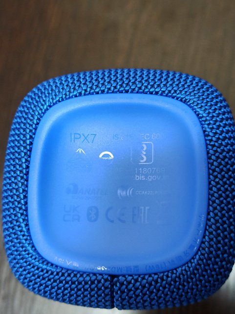 Портативная колонка Xiaomi Mi Portable Bluetooth Speaker Blue (QBH4197GL) 1