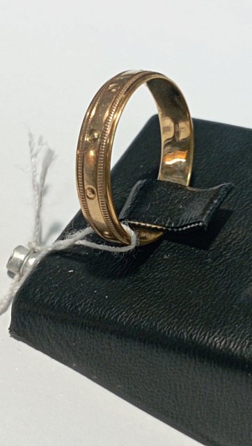 Обручальное кольцо из желтого золота (33432161) 1