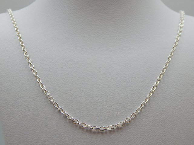 Срібний ланцюг із плетінням ролло (31094377) 2