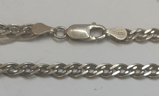 Серебряная цепь с плетением Нонна (30518333) 0