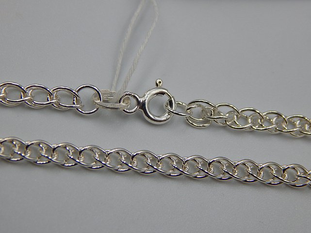 Серебряная цепь с плетением Фантазийное (31022289) 0