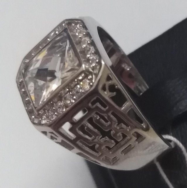Срібний перстень із цирконієм (30841255) 2