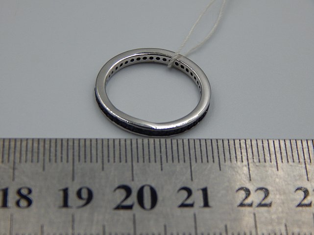 Серебряное кольцо с цирконием (31436151) 3