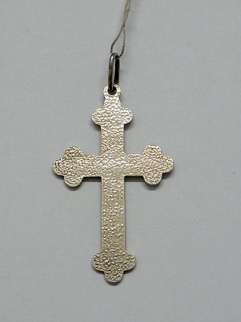 Срібний підвіс-хрест (30719757) 1