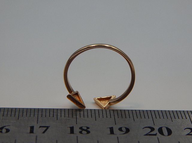Кольцо из красного золота (33683389) 3
