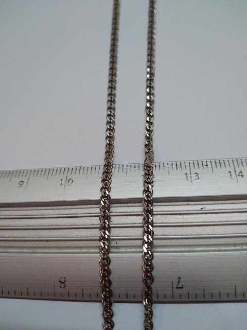 Серебряная цепь с плетением Нонна (30524454)  1