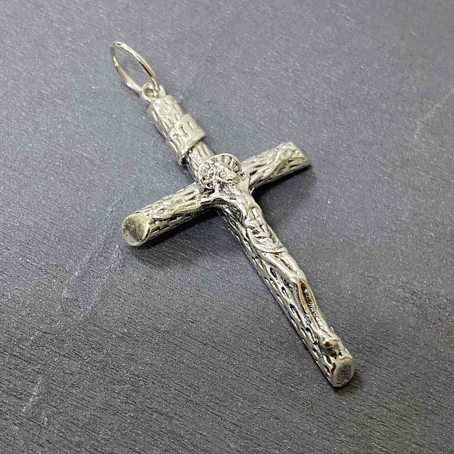 Срібний підвіс-хрест (31744641) 1
