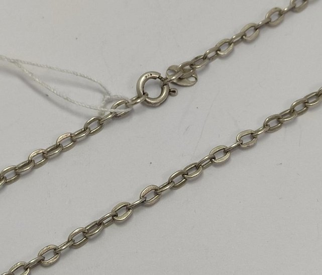 Серебряная цепь с плетением Якорное (33302248) 0