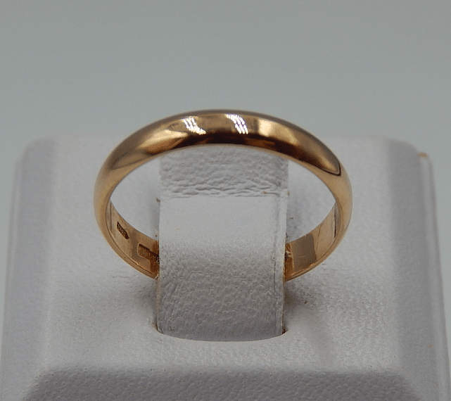 Обручальное кольцо из красного золота (32060719) 0