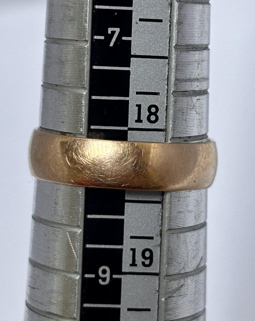 Обручальное кольцо из красного золота (33744989) 3
