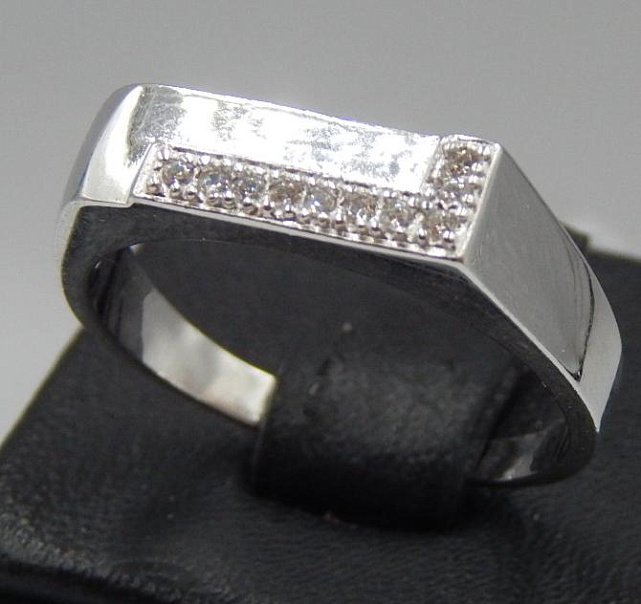 Срібний перстень із цирконієм (30848127) 1