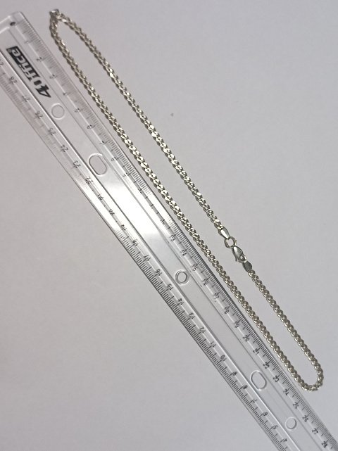 Срібний ланцюг із плетінням Нонна (33805914) 1