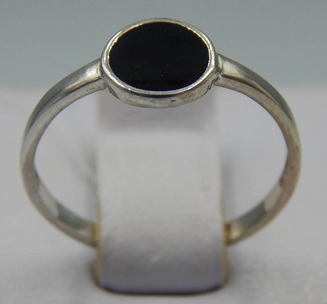 Серебряное кольцо с эмалью (32469256) 2