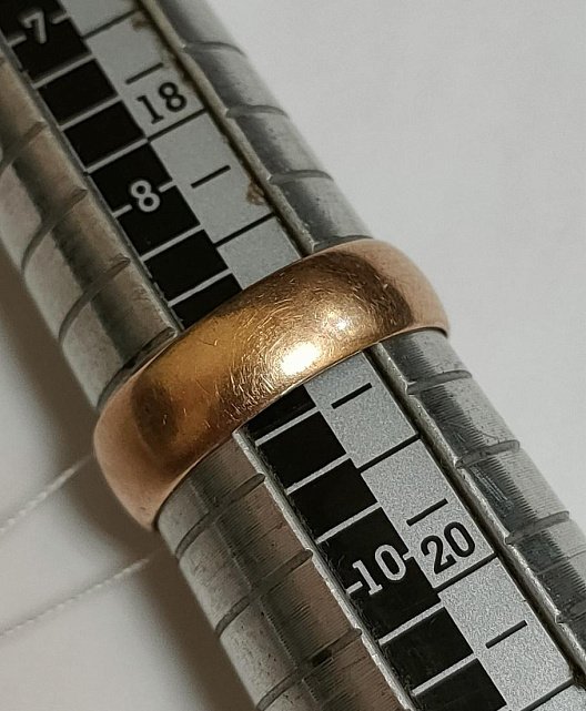 Обручальное кольцо из красного золота (33961826) 3