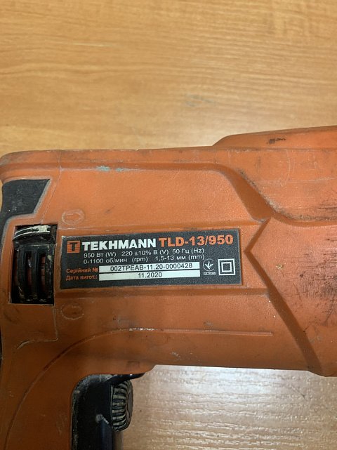 Дрель Tekhmann TLD-13/950 2